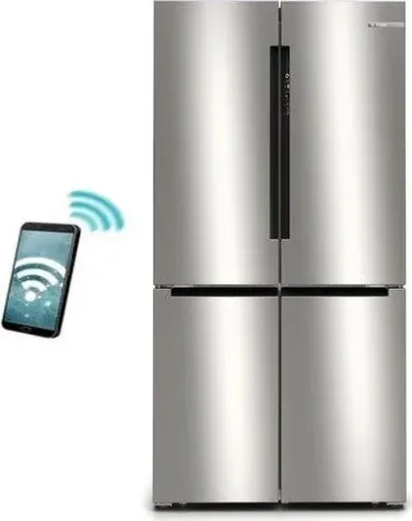 Bosch KFN96APEA Series 6 Multi Door Wardrobe 183 x 91 cm INOX Antifinger