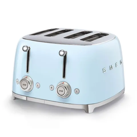 SMEG 4slot Toaster 50’s Style TSF03PBEU Pastel Blue