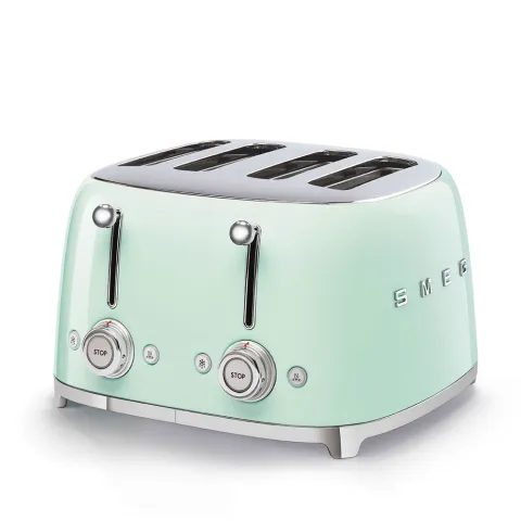 SMEG 4slot Toaster 50’s Style TSF03PGEU Pastel Green