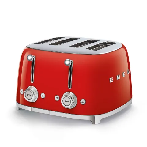 SMEG 4slot Toaster 50’s Style TSF03RDEU Red