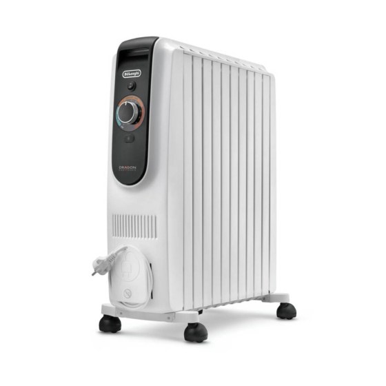 DELONGHI TRD51025 Oil Radiator, White