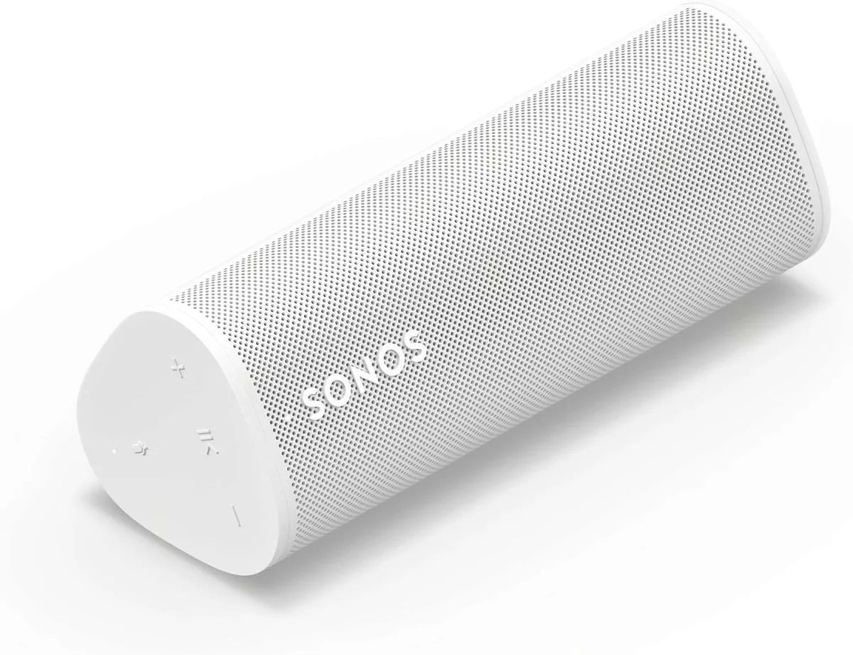Sonos Roam 2 – White – Portable Waterproof Bluetooth Speaker