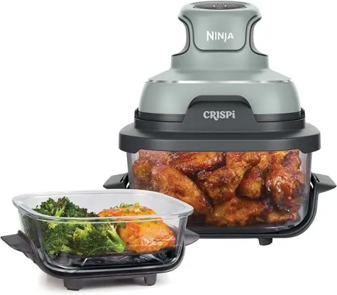Ninja FN101EUSG CRISPi 4-in-1 Portable Glass Air Fryer