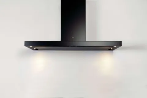Novy Black Wall mounted Flatline 7612 ,120cm