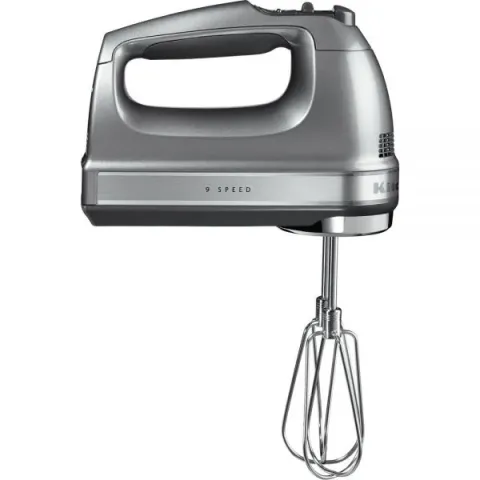 KITCHENAID 9 SPEED HAND MIXER CONTOUR SILVER 5KHM9212BCU