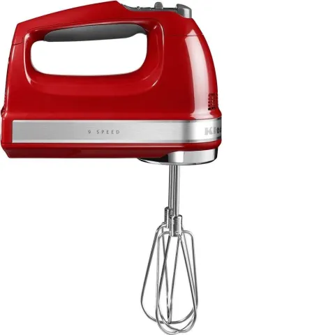 KITCHENAID 9 SPEED HAND MIXER EMPIRE RED 5KHM9212BER