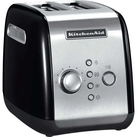 KITCHENAID 2 slide TOASTER BLACK 5KMT2115BOB