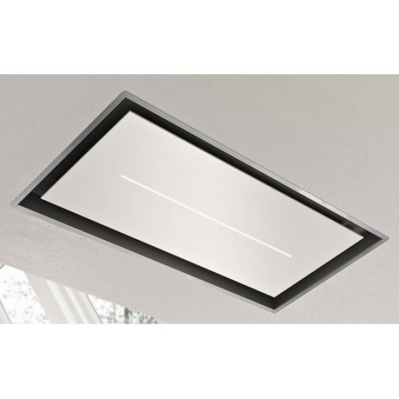 Airforce Sinergia Premium Ceiling Cooker Hood - Stainless Steel and Glass 100cm