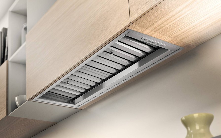 Airforce INCASSO PRO Stainless Steel Built-in Canopy Cooker Hood, 90cm