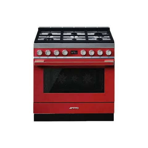 Smeg Gas Electric Cooker 90cm Portofino Series CPF9GMR