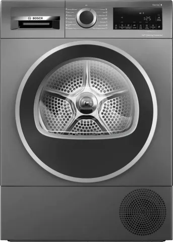 BOSCH WQG245DREU Tumble Dryer 9kg, Dark Grey