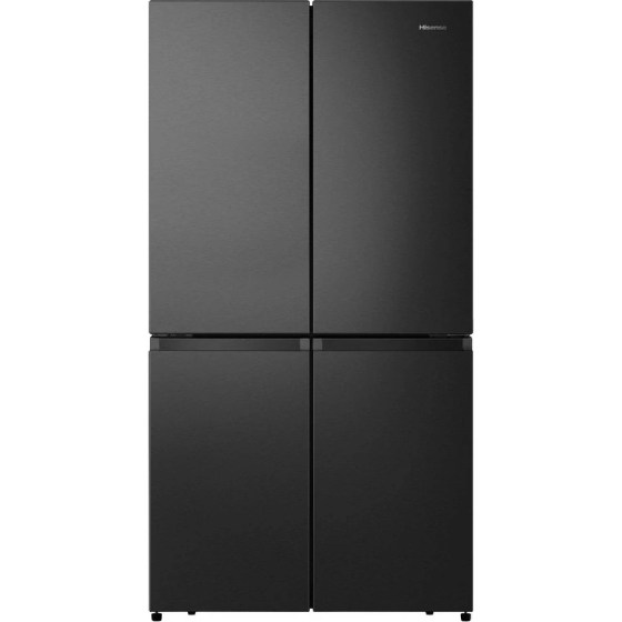 Hisense RQ758N4BFE Fridge Freezer, 4 doors black