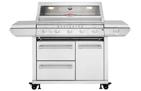 BeefEater 7000 Series Premium 5 Burner BBQ & Side Burner Trolley BMF7655SAEUGB