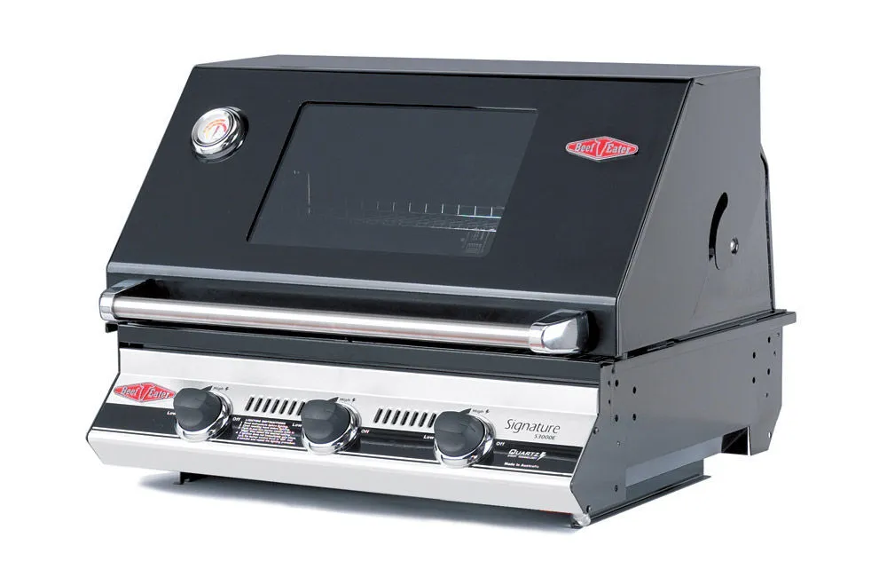 BeefEater Signature 3000E 3 Burners Built-in Barbecue Grill 19932