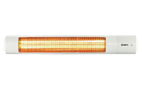 Enders OXEO White Wall Mounted Outdoor Heater IP65, 2Kw (with remote control) 49286