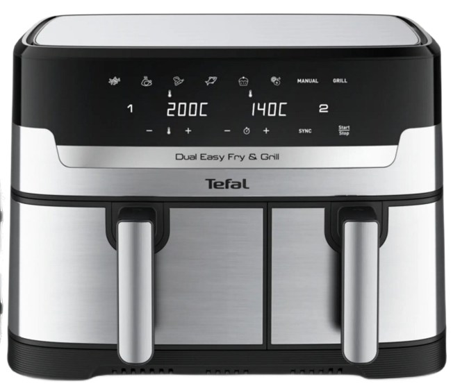 TEFAL EY905D Dual AirFryer 8,3L