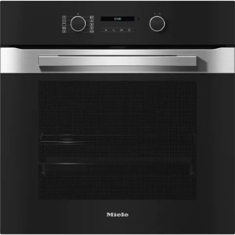 Miele built in pyrolitic oven H2861 BP cleanSteel