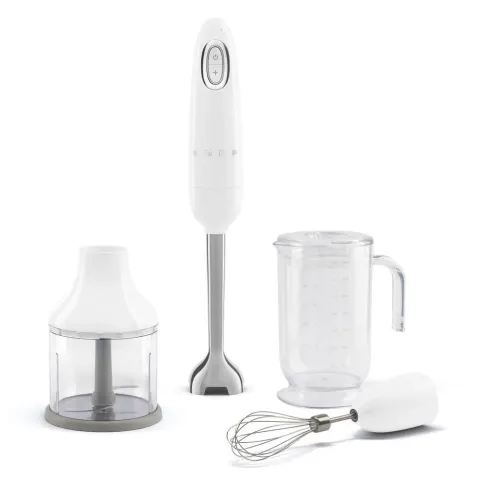 Smeg HBF03WHEU Hand Blender with Accessories white 50’s Style Aesthetic