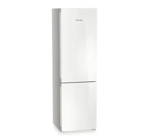 Liebherr glass white CNgwc5723 Plus NoFrost Fridge-freezer combination with EasyFresh, 60cm