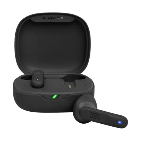 JBL Wave Flex TWS Wireless Headphones, Black