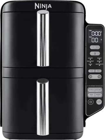 NINJA SL300EU Double Stack Air Fryer Drawers, Black