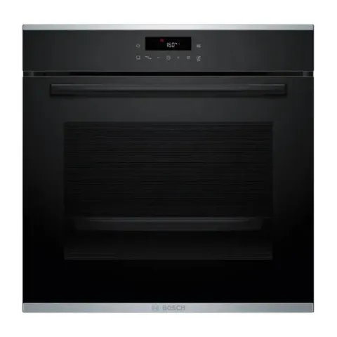 BOSCH HBA272BB3 Series 4 Built-In Oven with Pyrolysis, Black