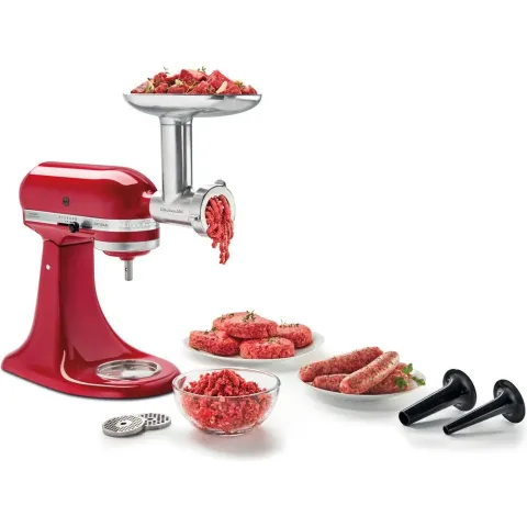 KITCHENAID MEAT GRINDER AND SAUSAGE STUFFER 5KSMMGA