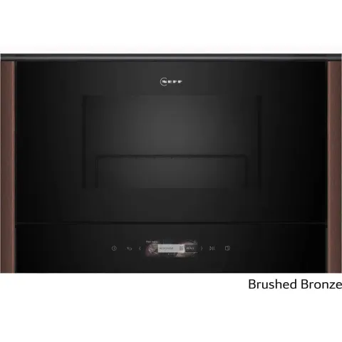 Neff NL9GR31Y1 Brushed Bronze Built-in Microwave Oven