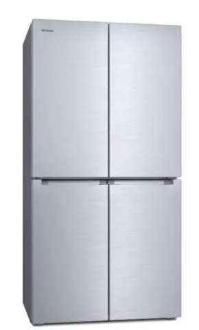 Miele French Door freestanding fridge-freezers GOLD KFFD6741 Stainless steel/CleanSteel