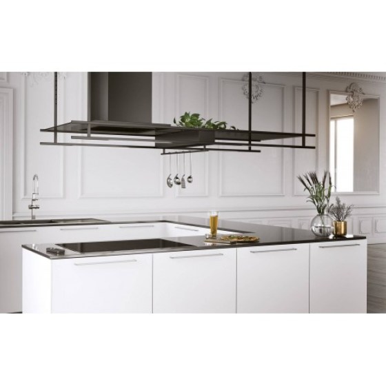 Airforce Frame Island hood vent 140cm matt black