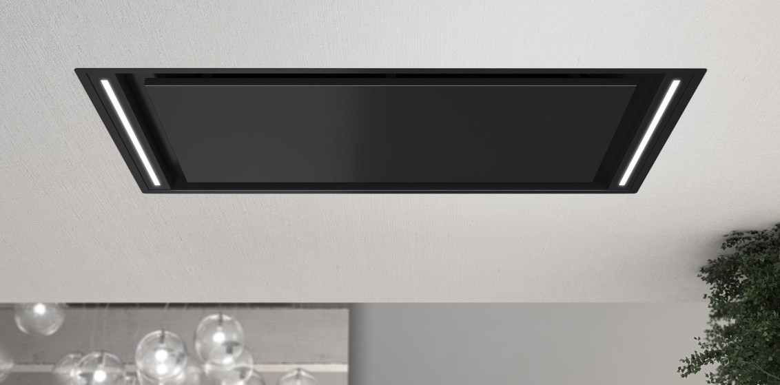 Airforce Silhouette Easy Up Standard Ceiling Hood 100cm black