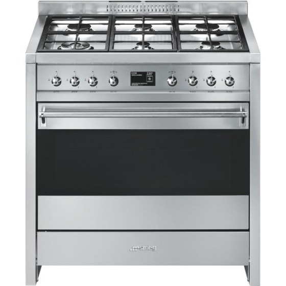 Smeg Gas Electric Cooker 90cm Concerto Series SX91SV9