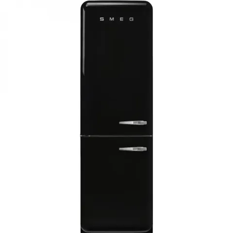 Smeg Fridge Freezer 50’s Style FAB32 FAB32LBL5 Black, 60cm