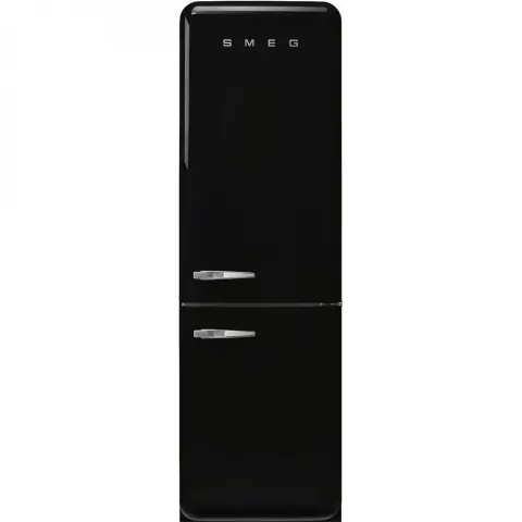 Smeg Fridge Freezer 50’s Style FAB32 FAB32RBL5 Black,60cm