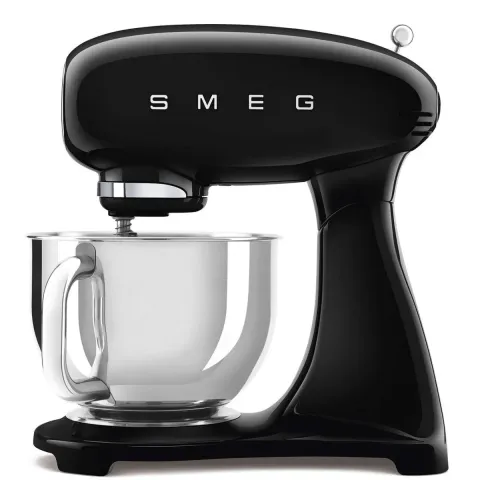 Smeg Stand Mixer full color Black SMF03BLEU