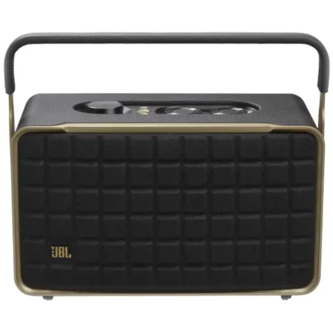 JBL Authentics 300 – Retro Style Wireless Home Speaker, Built in Battery