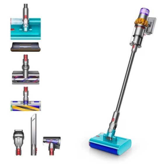 DYSON V15s Detect Submarine Stick Vacuum Cleaner - Silver