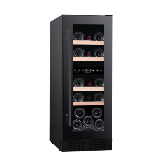 La Sommeliere Built-in Dual Zone Wine Cooler LSBU18DZ 18b