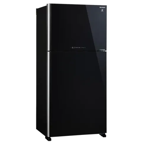 Sharp Refrigerator SJ-YG740G-BK ,86.5cm