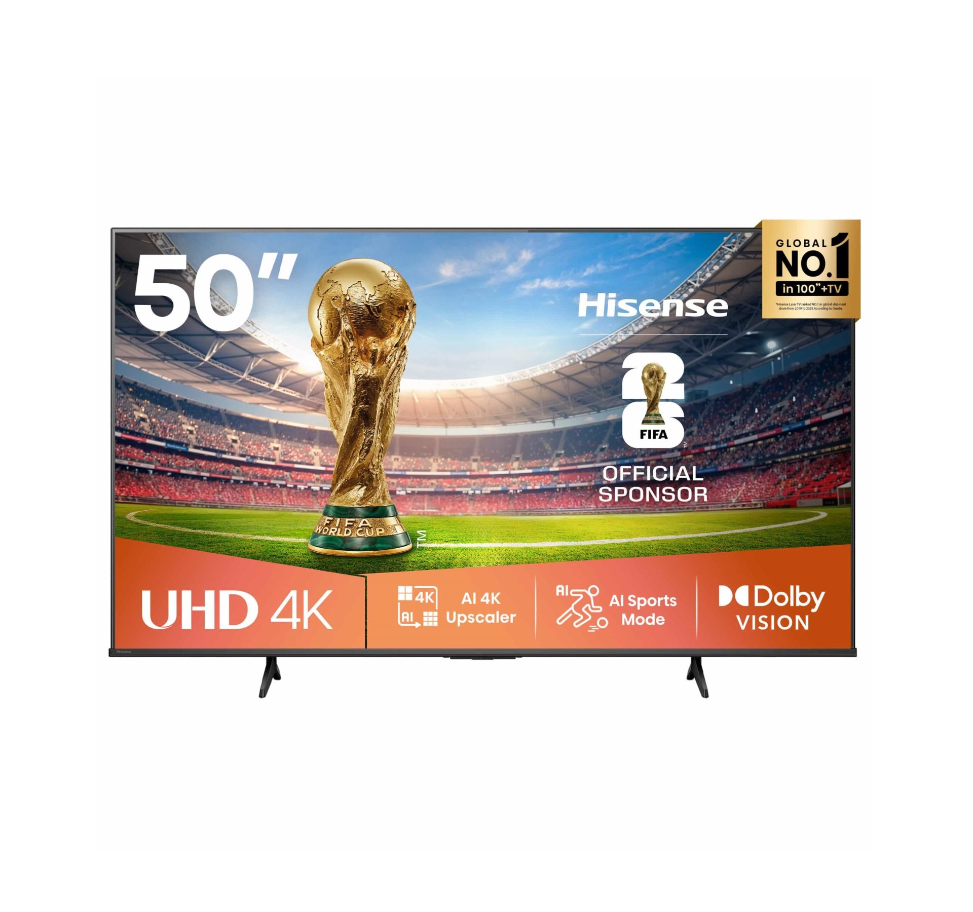 Hisense 50A6Q (50″) UHD 4K VIDAA Smart TV