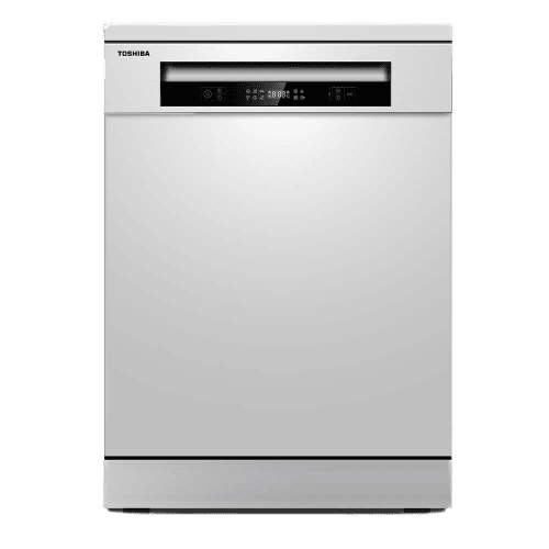 Toshiba DW-14F5EE (W)(14 Place Settings) Free Standing Dishwasher
