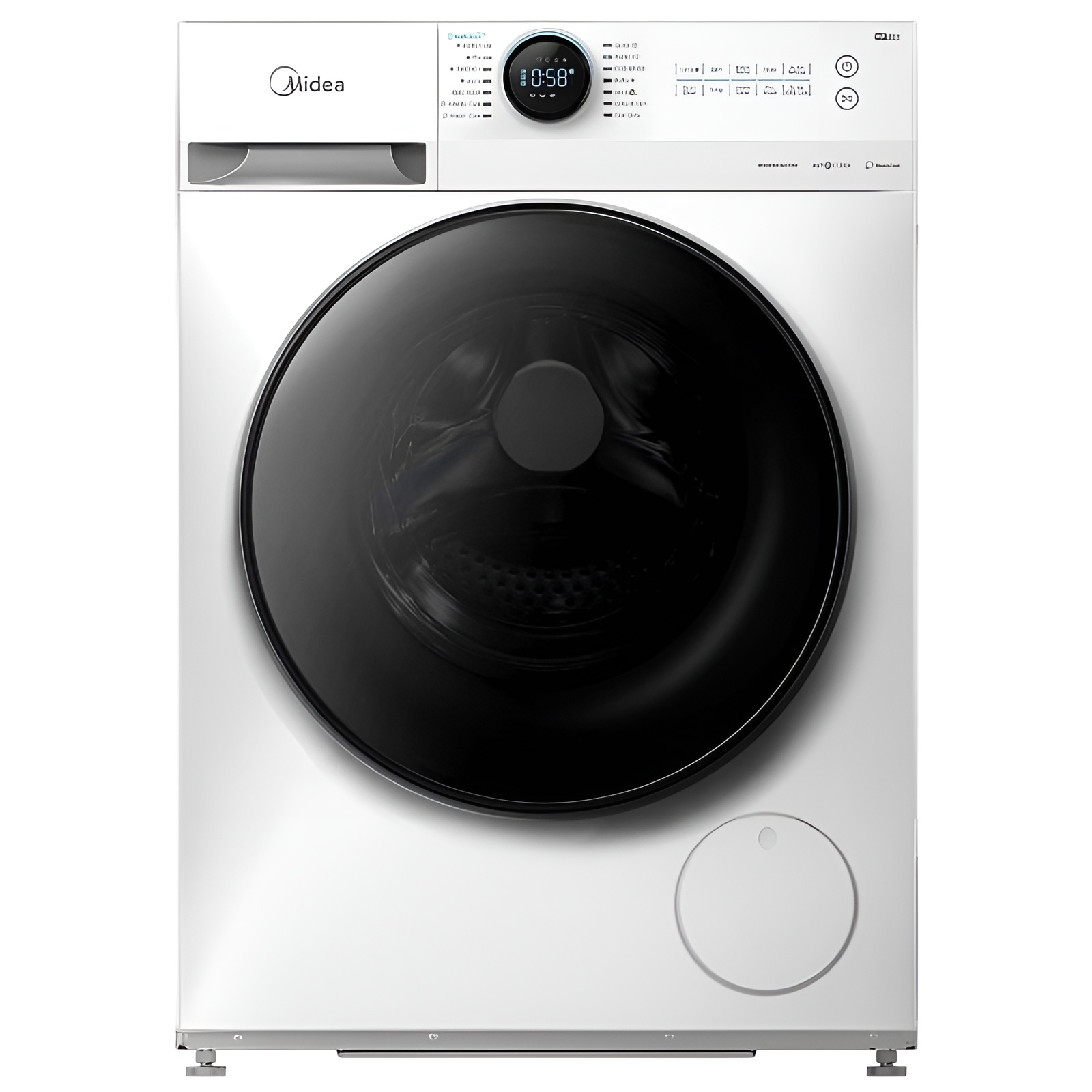 Midea MF200W80WB (8 Kg) Free Standing Washing Machine