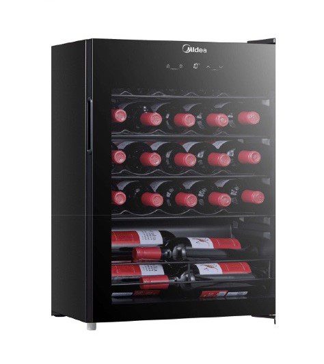 Midea MDRW111GFF22 Wine Cooler (24 Bottles)