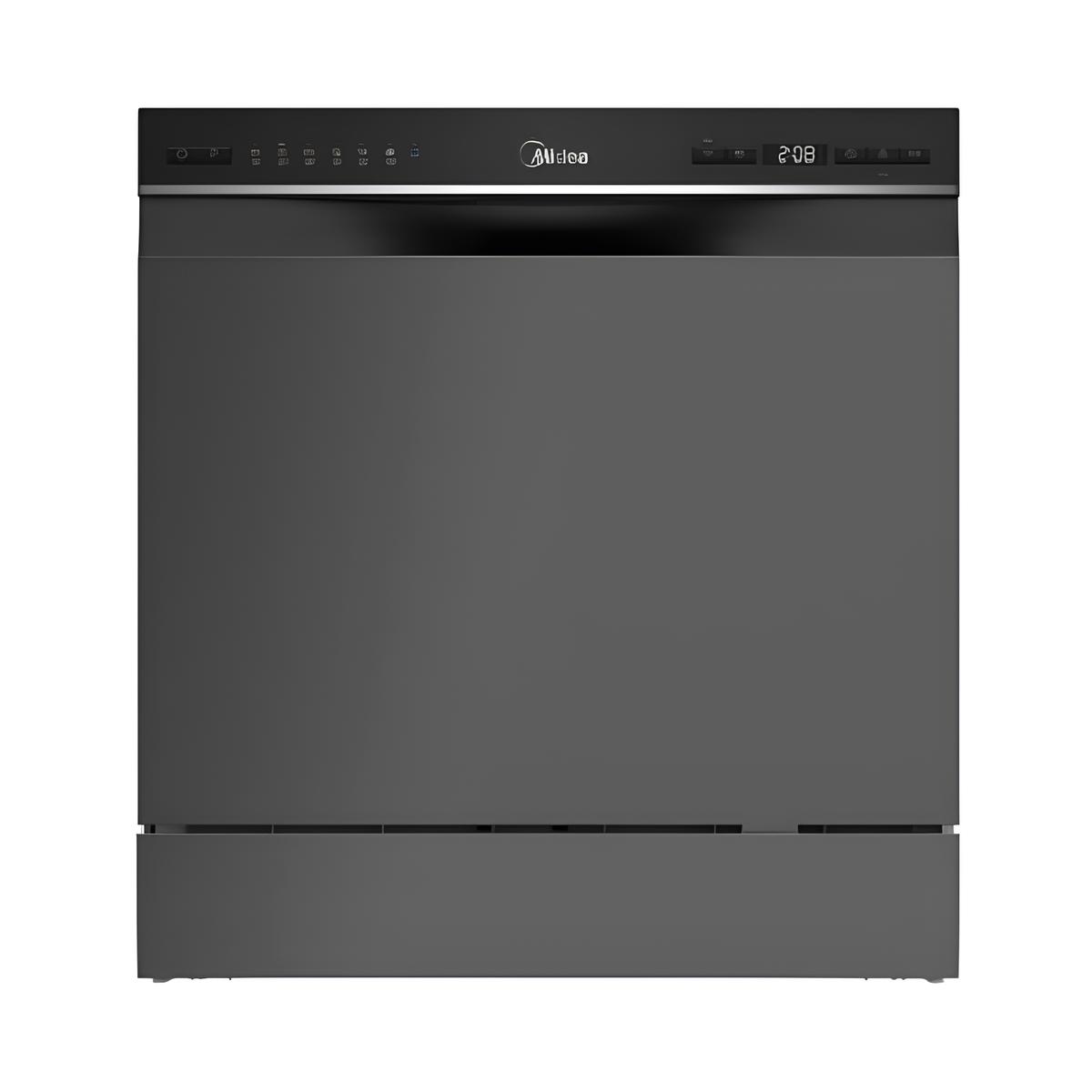 Midea MTD55S500X Mini Countertop Dishwasher WI-FI (Silver)