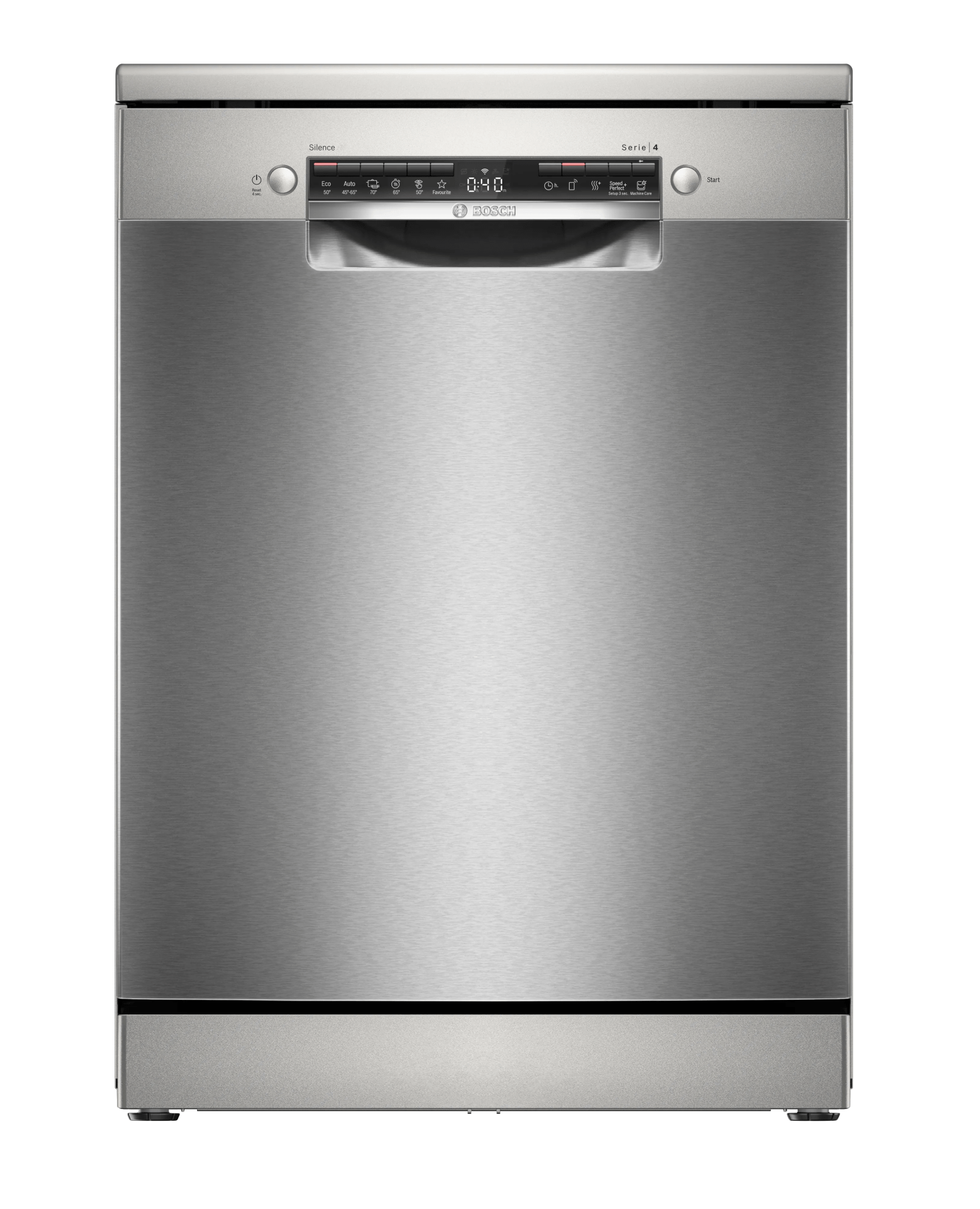 Bosch KGN39LBCF (363L) Combi Fridge Freezer Black Glass