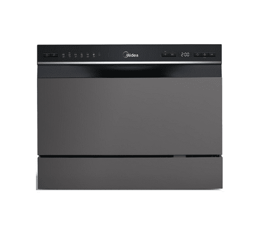 Midea MTD55S400X WiFi – IoT Mini Countertop Dishwasher Silver