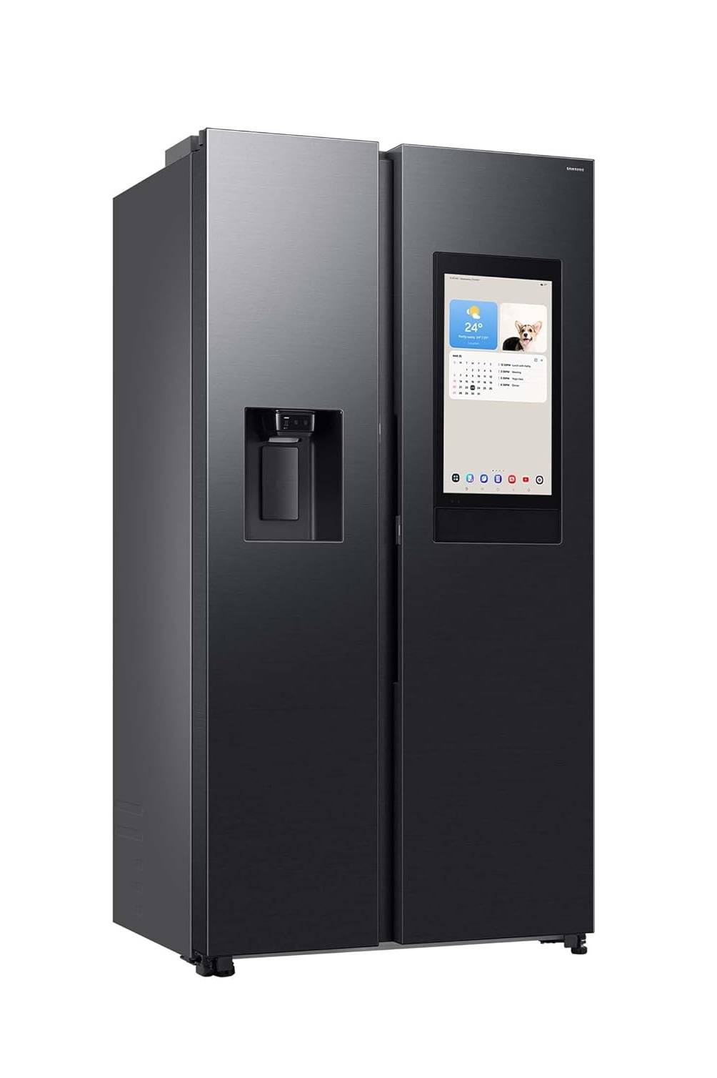 Samsung RS90F66BEFEF Side by Side Fridge Freezer Bespoke AI – Family Hub