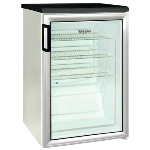 WHIRLPOOL ADN 140 W Glass Door Refrigerator (130 lt)