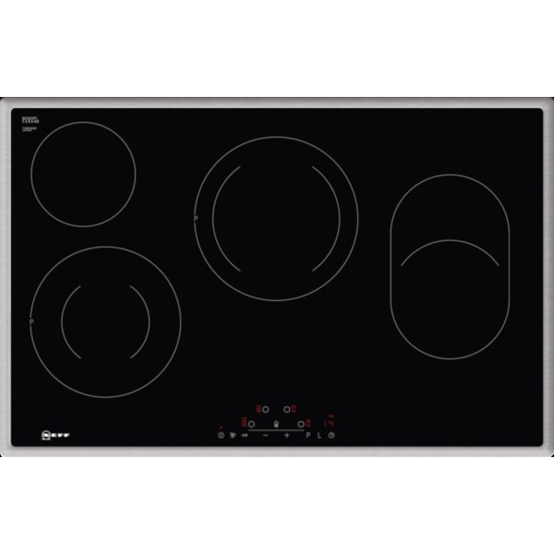 NEFF Ceramic Hob 80 cm T18BD36N0 Inox