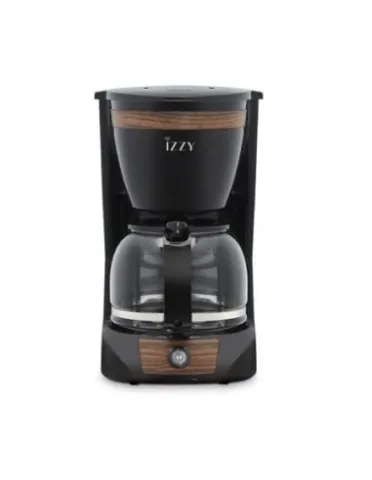 Izzy C108S Καφετιέρα Φίλτρου 950W Wooden Black